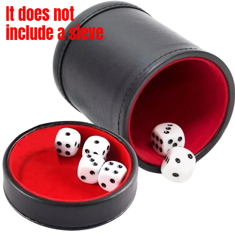 Dice Cup Set with Lid - Green/ - Board Game Yahtzee บทวิจารณ์และราคา