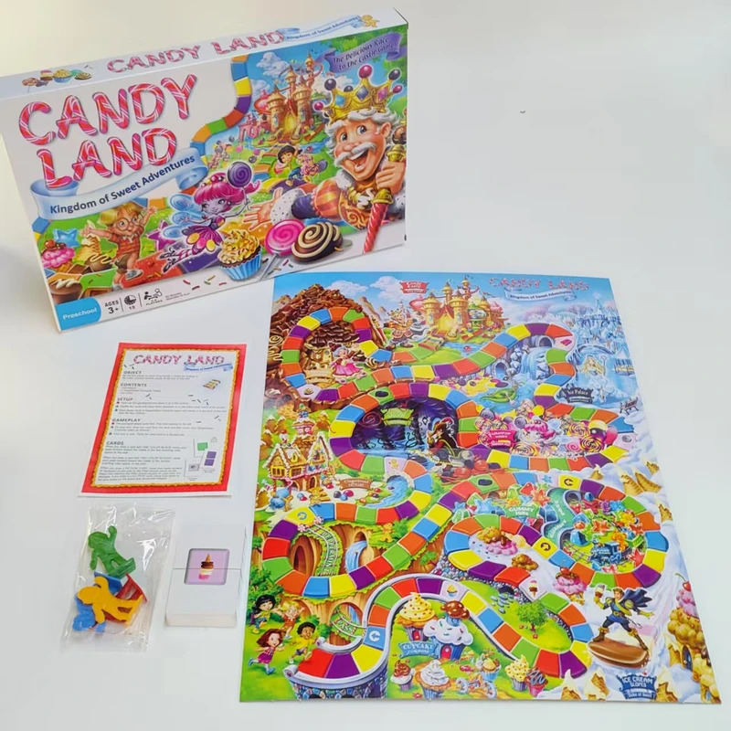 Candy Sweet Adventure Board Ga - Board Game For 3 Players บทวิจารณ์และราคา