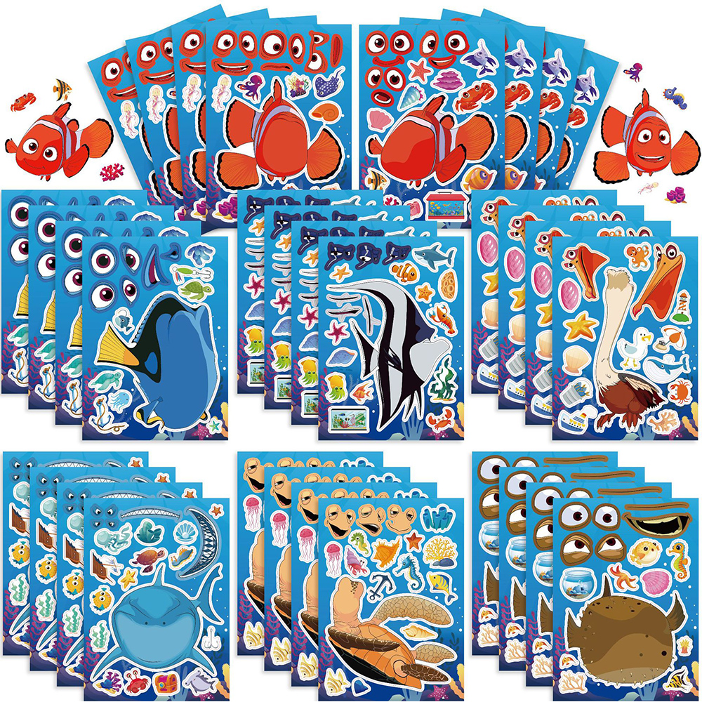 8/16sheets Disney Finding Nemo - Board Game For 2 People บทวิจารณ์และราคา